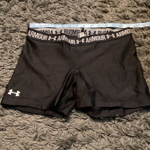 Under Armour Women's Black Athletic Shorts